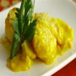 Receita de Batatas ao molho curry