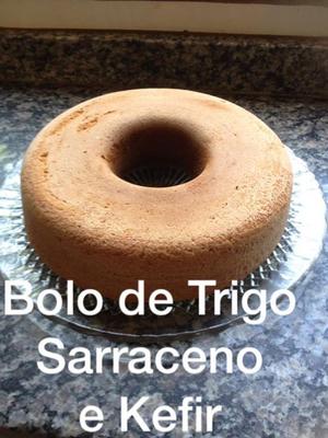 Receita de Bolo de Trigo Sarraceno e Kefir