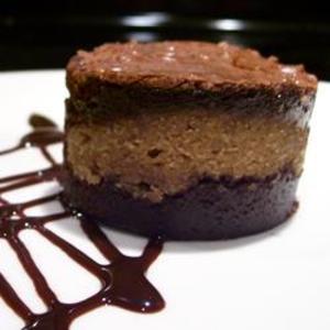 Receita de Brownie de chocolate com cobertura gelada de amendoim