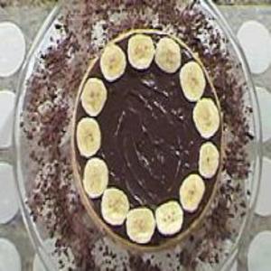 Receita de Cheescake de Banana com Chocolate
