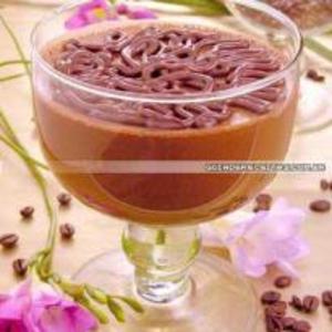 Receita de Creme de café com chocolate Meio Amargo