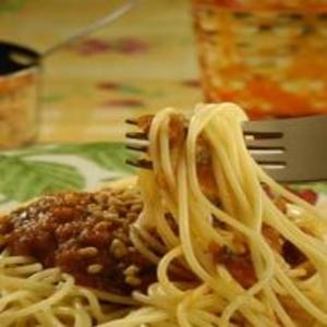 Receita de Espaguete com castanha de caju