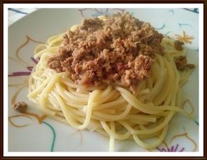 Receita de Espaguete à Bolonhesa