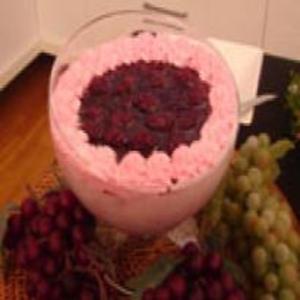 Receita de Mousse refrescante de uva