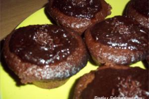 Receita de Muffins de chocolate