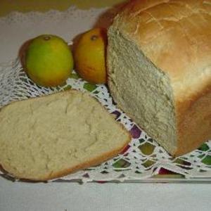 Receita de Pão branco na máquina de pão