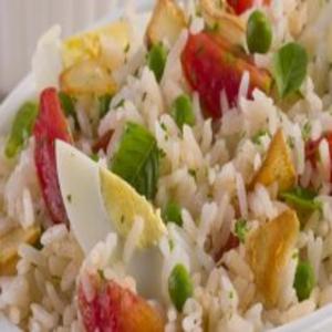 Receita de Salada de arroz aromatizada