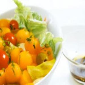 Receita de Salada de bolinhas