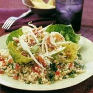 Receita de Salada de caranguejo e abacate