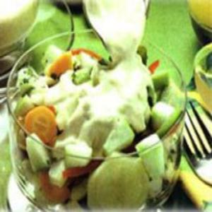 Receita de Salada de Legumes e Maçãs