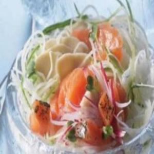 Receita de Salada de Peixes Defumados