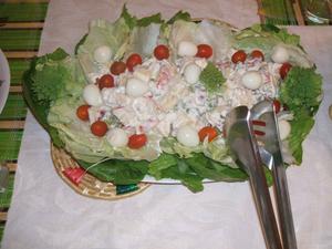 Receita de Salada de Maionese com Legumes