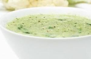 Receita de Sopa Creme de Brócolis e Couve-flor