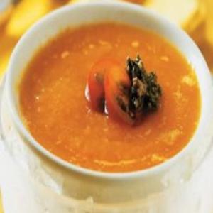 Receita de Sopa de Cenoura ao Pesto
