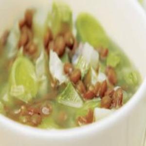 Receita de Sopa de lentilha e legumes