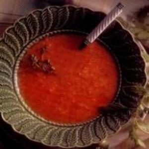 Receita de Sopa de Tomate Dourada
