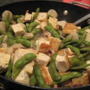 Receita de Tofu com legumes à moda chinesa