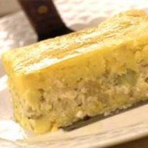 Receita de Torta de mandioquinha com queijo-de-minas