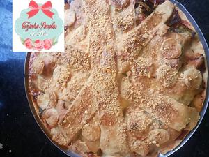 Receita de Torta Ratatouille com Gorgonzola